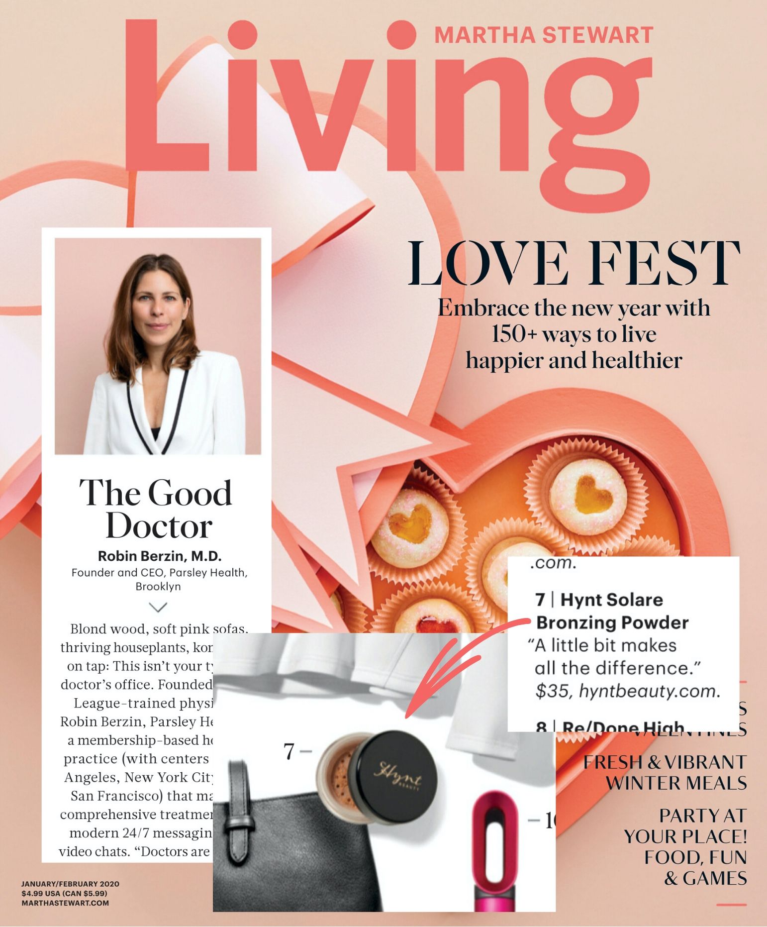 Martha Stewart Living magazine cover