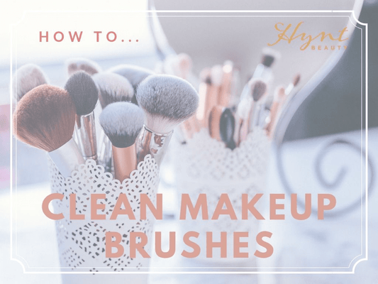 how to clean makeup brushes