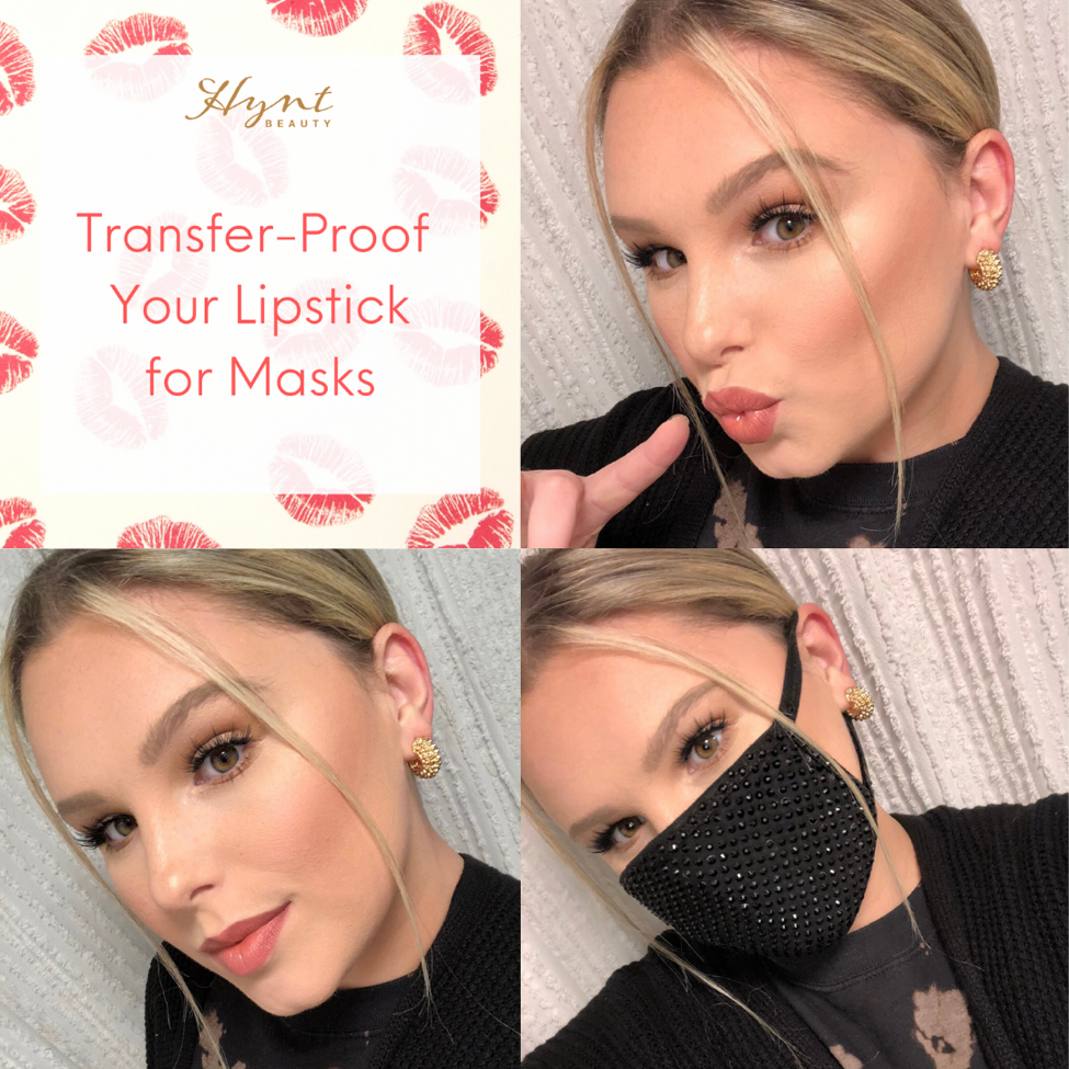 Transfer-Proof your lipstick for masks