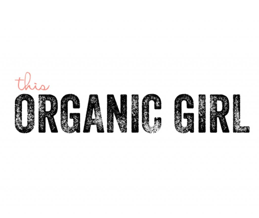 This organic girl logo