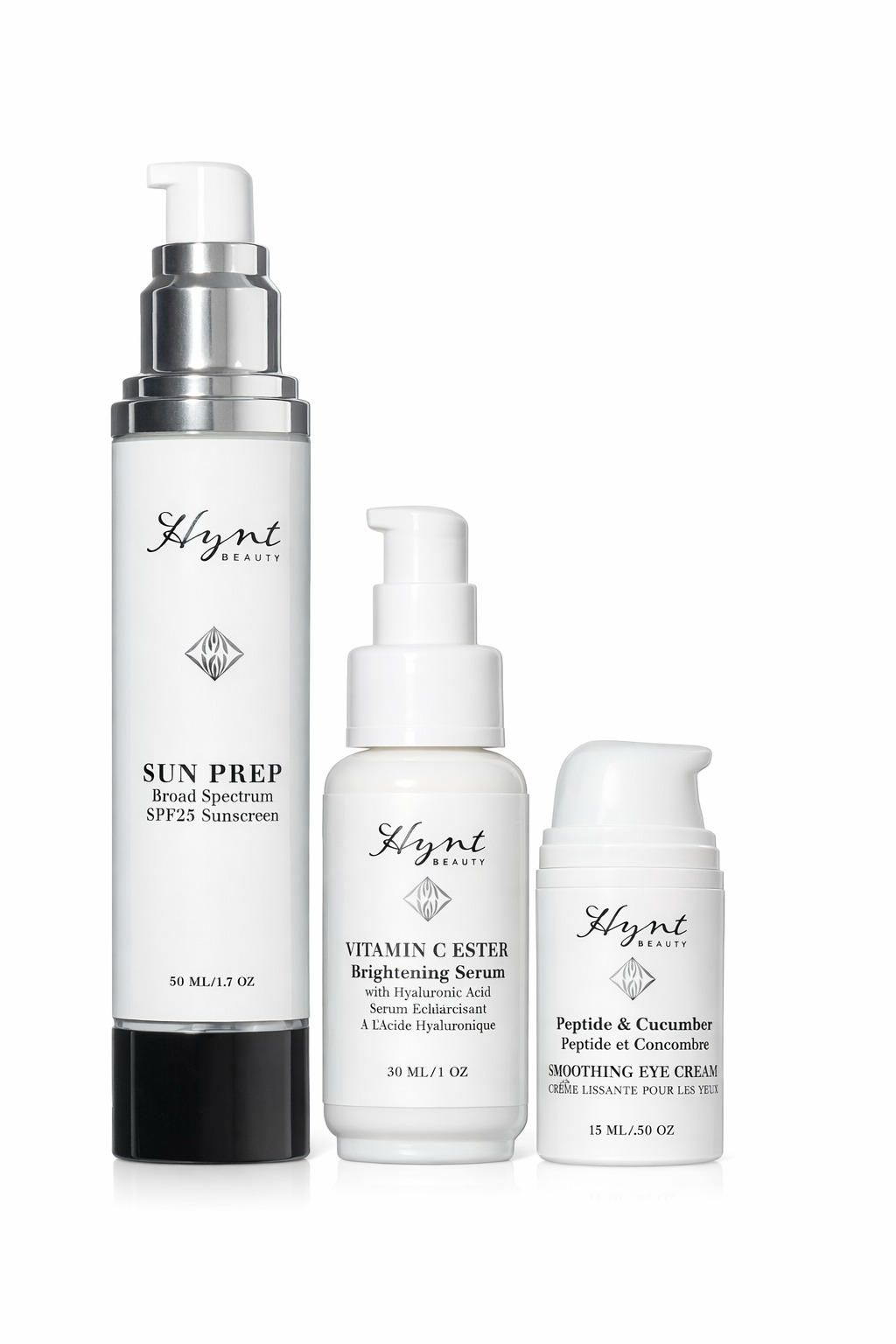 SUN PREP, PEPTIDE & CUCUMBER SMOOTHING EYE CREAM & VITAMIN C ESTER BRIGHTENING SERUM Gift Set