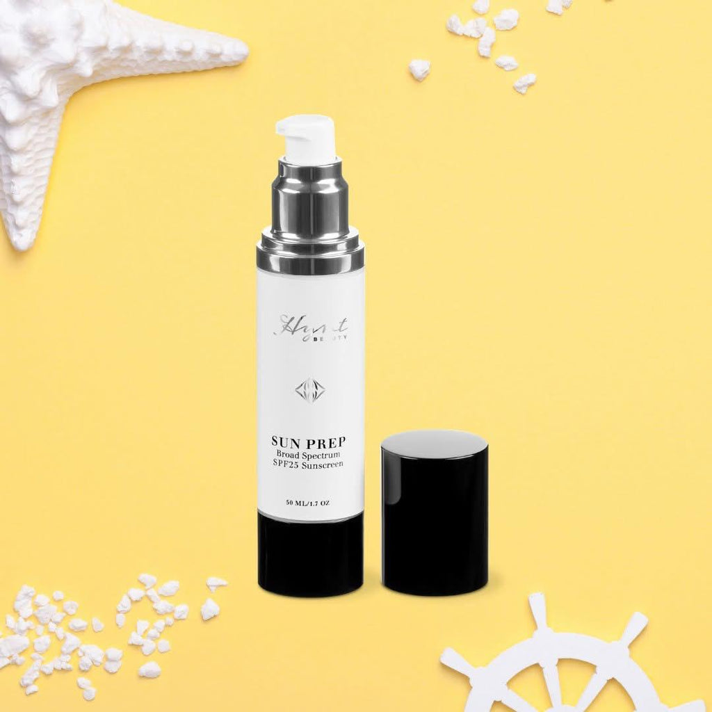 SUN PREP Broad Spectrum SPF 25 | Natural Mineral Sunscreen + Primer
