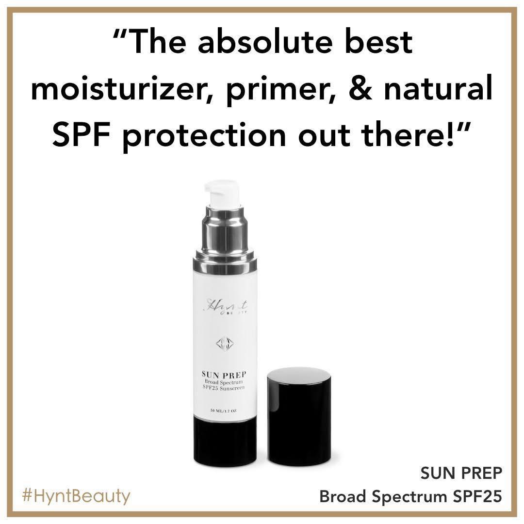 SUN PREP Broad Spectrum SPF 25 | Natural Mineral Sunscreen + Primer