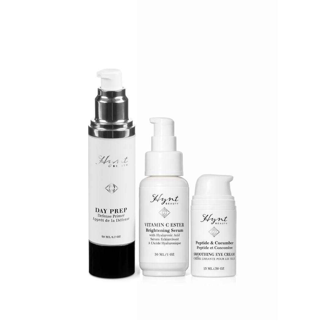 DAY PREP, PEPTIDE & CUCUMBER SMOOTHING EYE CREAM & VITAMIN C ESTER BRIGHTENING SERUM Gift Set